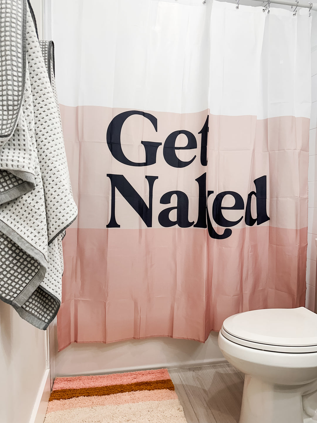 Get Naked Shower Curtain