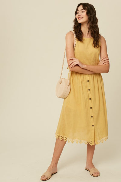 Bonjour Yellow Two Piece Skirt Set - Shop Habb