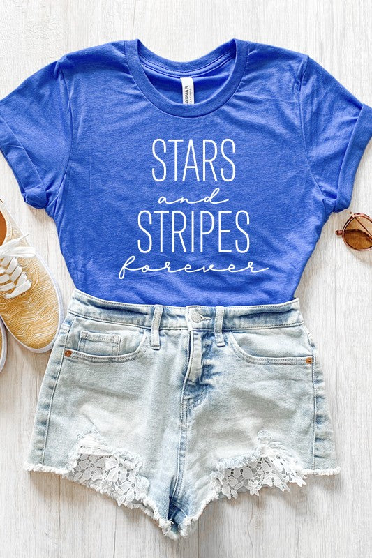 Stars and Stripes Forever Tee - Shop Habb