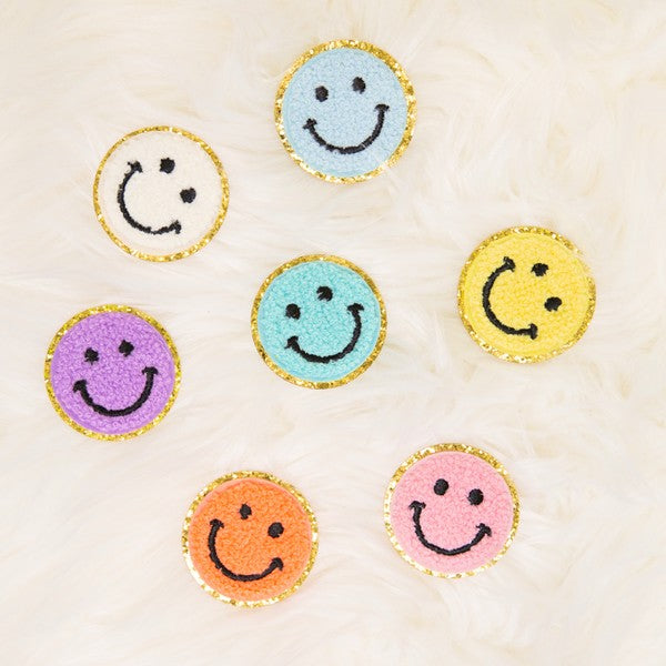 DIY Smiley Patch Stickers