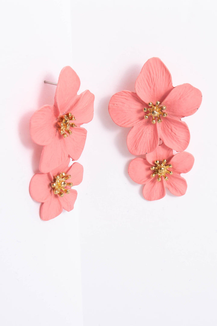 Belle Floral Drop Earrings