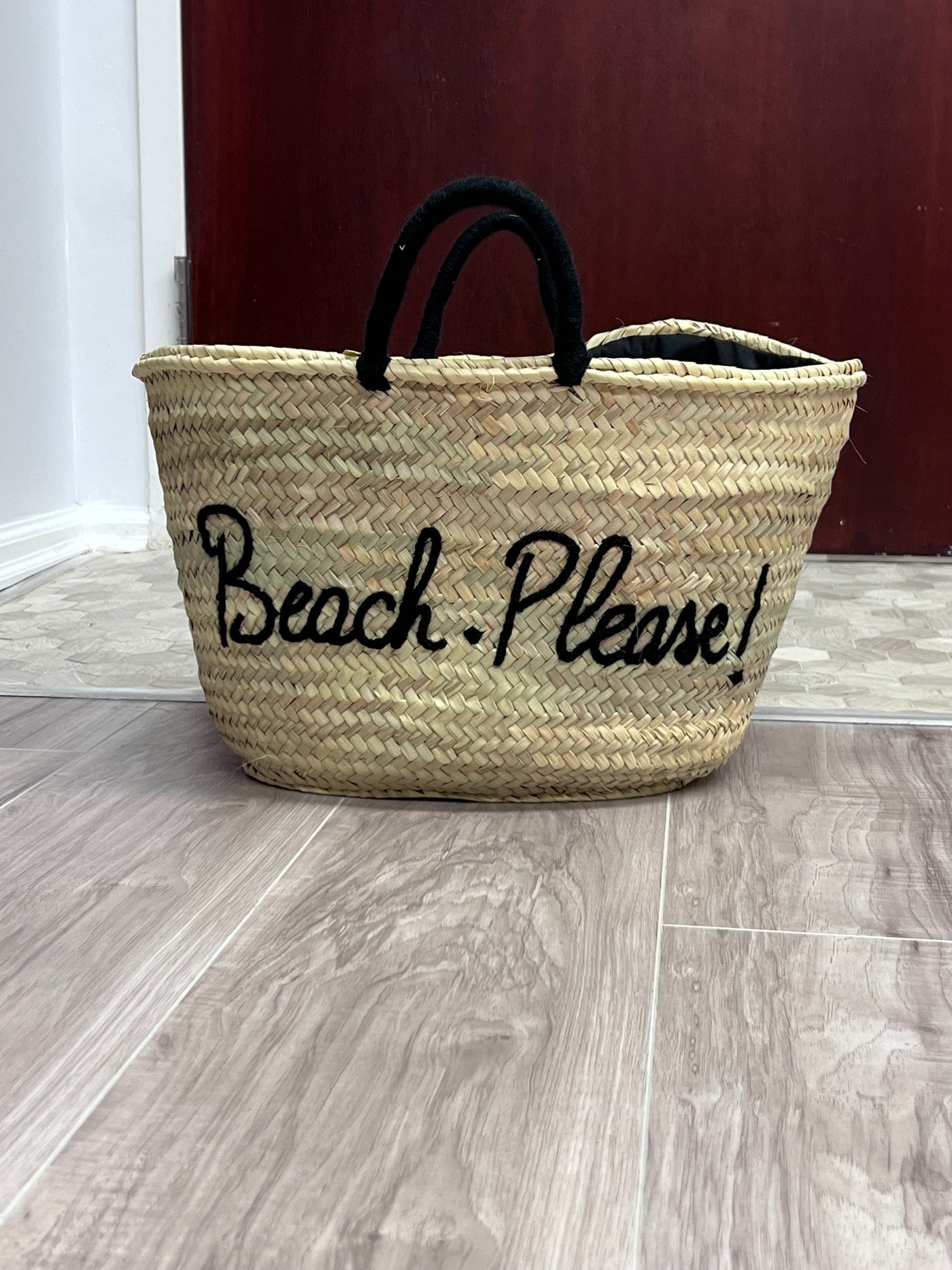 Beach, Please! Straw Tote - Shop Habb