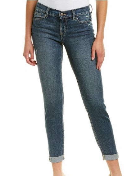 Vintage Wash Mid-Rise Skinny Jeans - Shop Habb