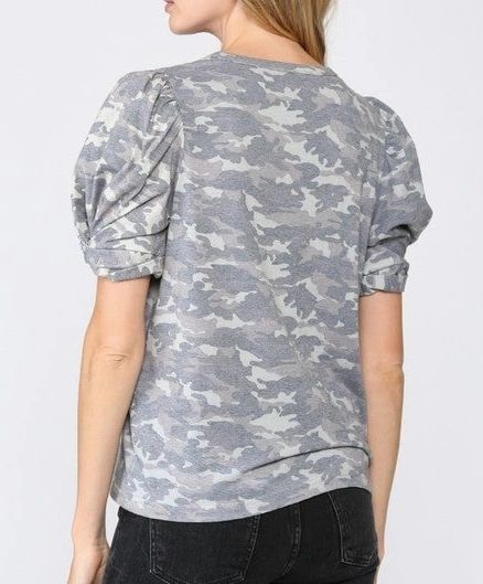 Short Sleeve Camo T-Shirt - Shop Habb