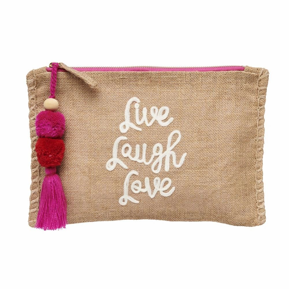 Live Laugh Love Zip Pouch & Carrying Case - Shop Habb