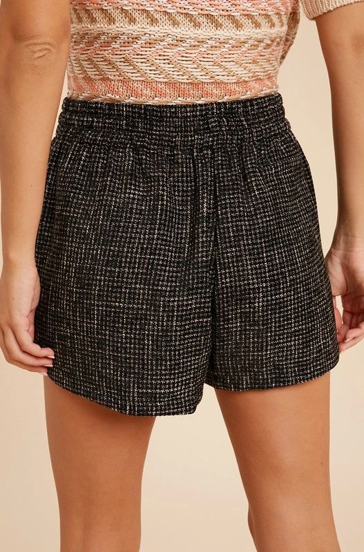 Womens Tweed Shorts - Shop Habb